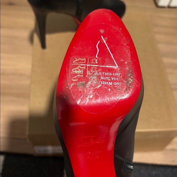 Christian Louboutin Bianca booty 120mm nappa shiny - Picture 6 of 16